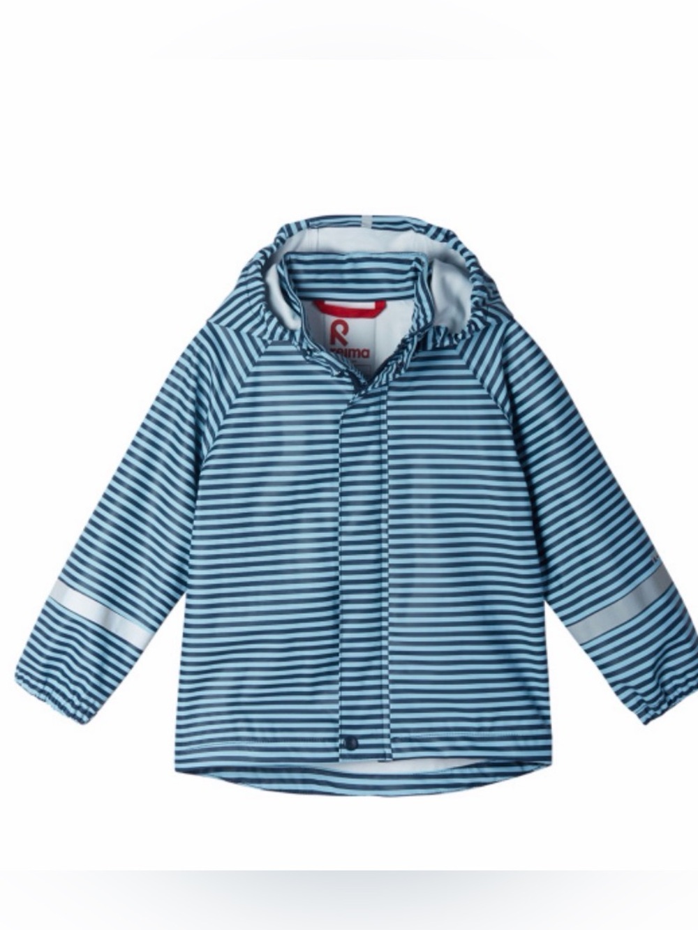 Reima banana stripe rain jacket
